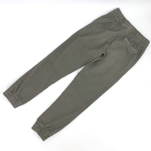 Retrod Beige & Black Houndstooth Pull-On Jogger Style Cotton Ankle Pants, XS - Picture 6 of 16